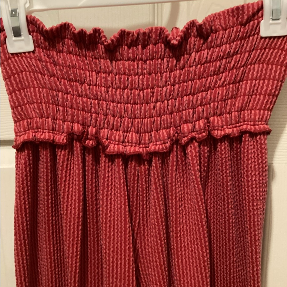 LG Red Ribbed Knit Top - Picture 10 of 10